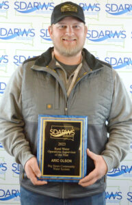 Olson named Operations Supervisor of the Year