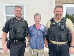 Appreciation given to Law Enforcement