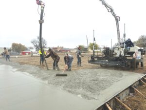 The Warehouse officially begins to take shape